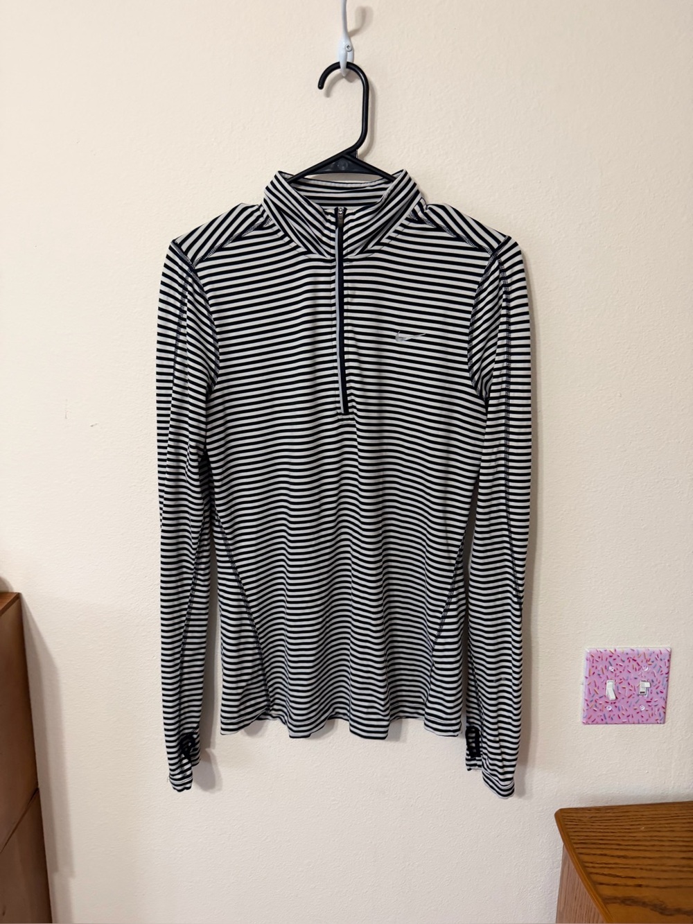 Nike Dri-Fit half Zip active shirt